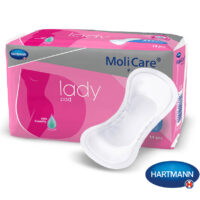 Molicare Premium Lady Pad - protection mixte à absorption rapide. Produit adapté aux fuites légères.