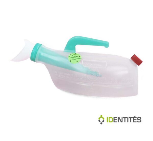 Urinal anti reflux femme embout tulipe