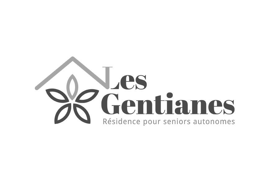 logo résidence les Gentianes couleur